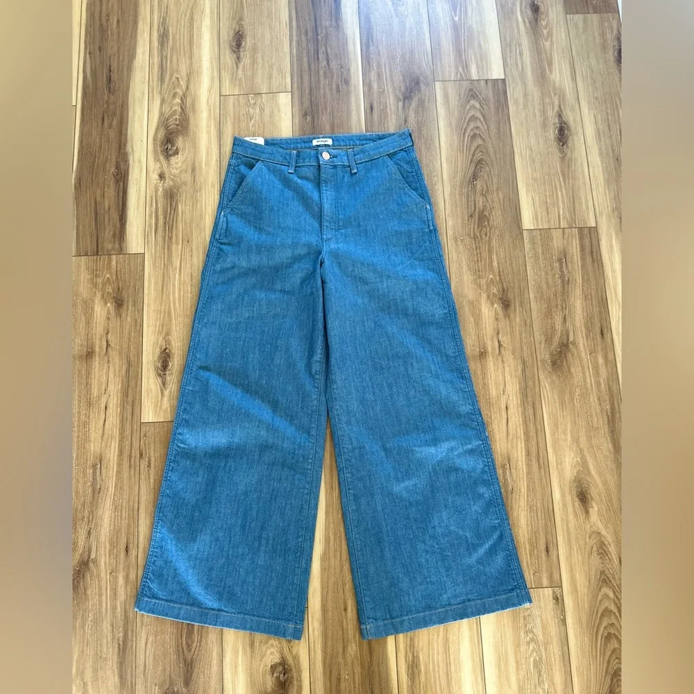 Wrangler Women's high rise trouser Jeans size 32/32 NWT - Picture 3 of 7